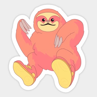 Sneaker Sloth Sticker